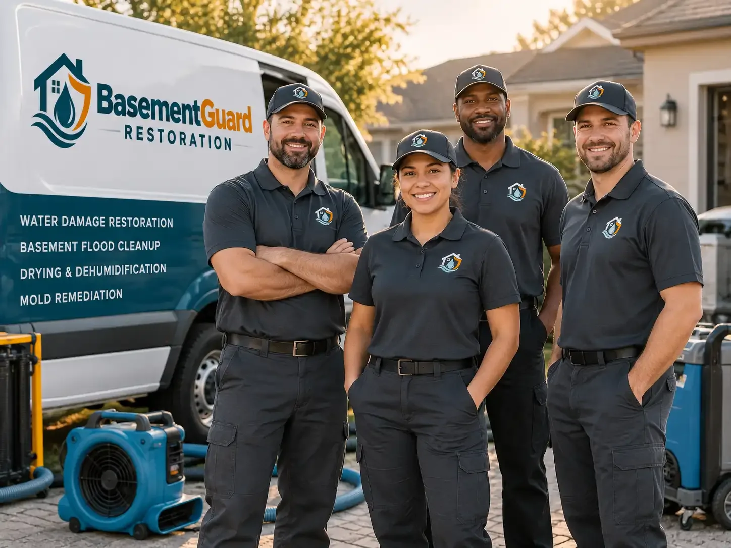 Basement Water Damage Restoration company in Glenbeulah, WI